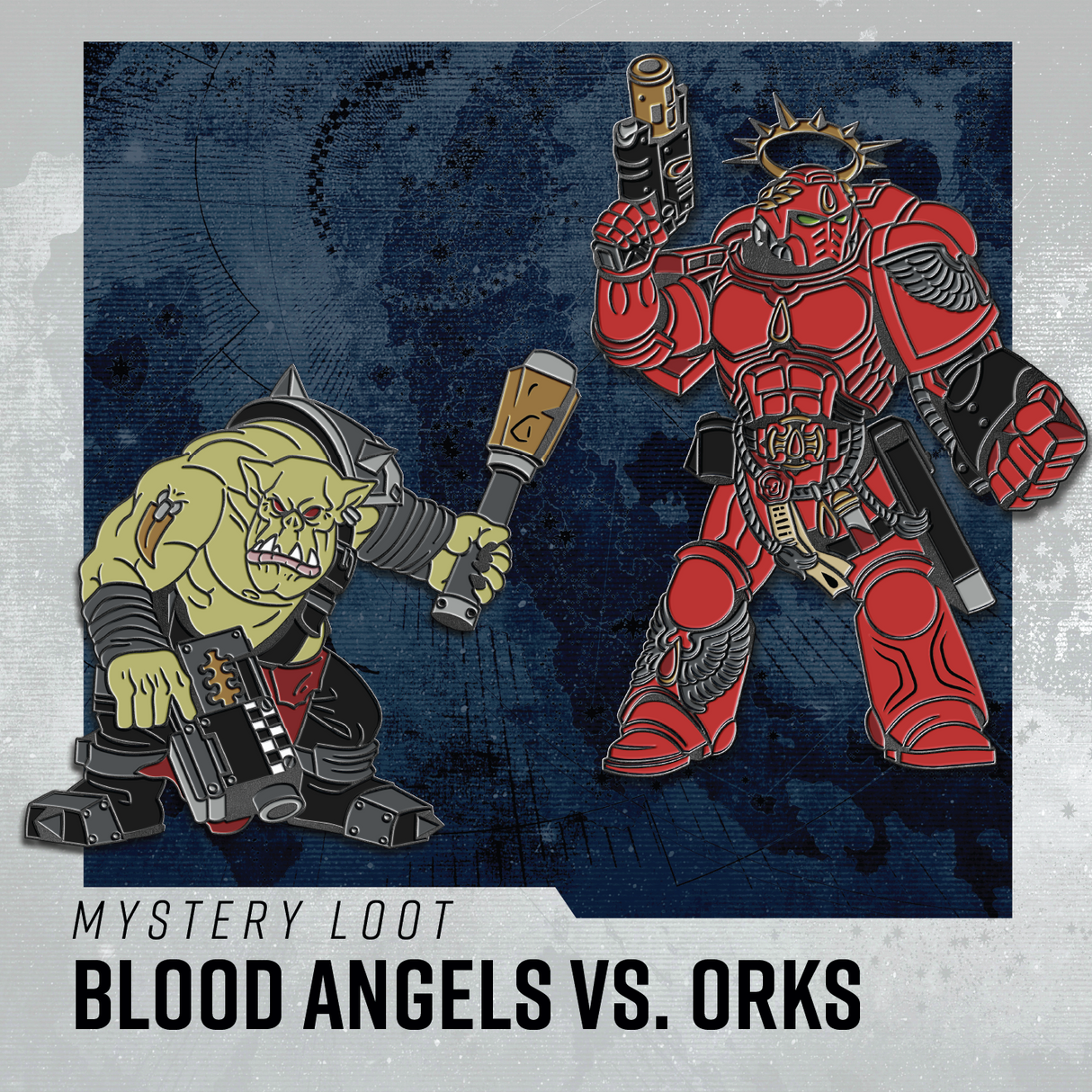Mystery Loot: Blood Angels vs Orks PDQ (12 Packs) **PREORDER - SHIPS EARLY OCTOBER 2026**