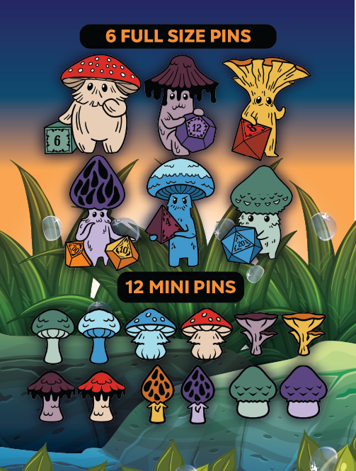 Mystery Loot: Friendly Fungi Mystery Loot Foam Brain Games