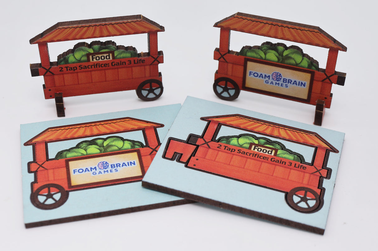 Cabbage Cart Token (36 Tokens)