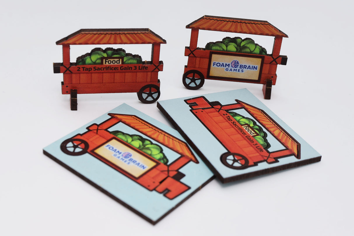 Cabbage Cart Token (36 Tokens)