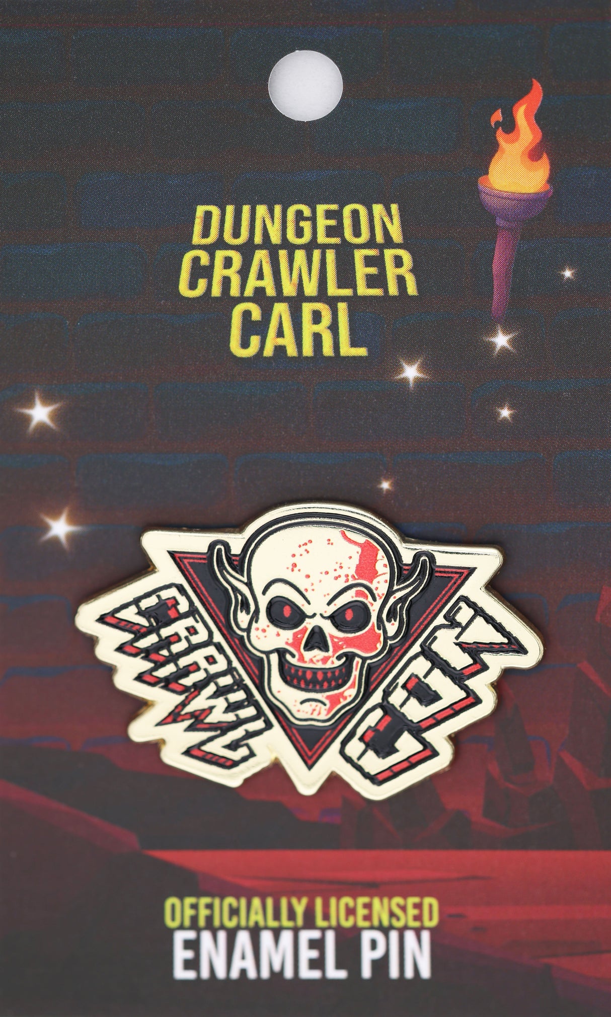 Dungeon Crawler Carl: CrawlCon Enamel Pin Enamel Pin Foam Brain Games