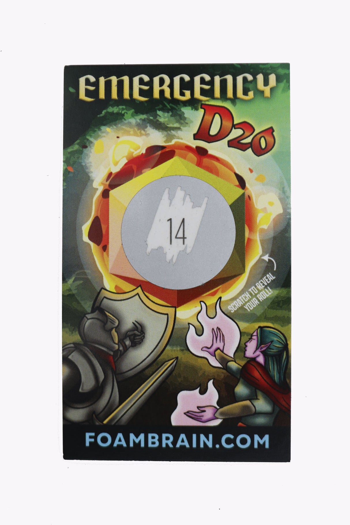 Emergency D20 (10 Packages of 10 Cards)