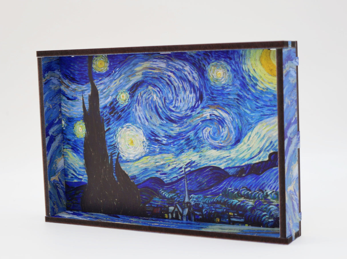 Chromatic Dice Tray - Starry Night Dice Tray Foam Brain Games