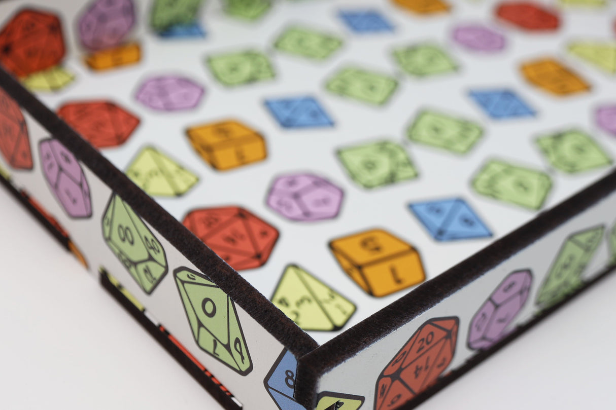 Chromatic Dice Tray - Dicefinity Dice Tray Foam Brain Games