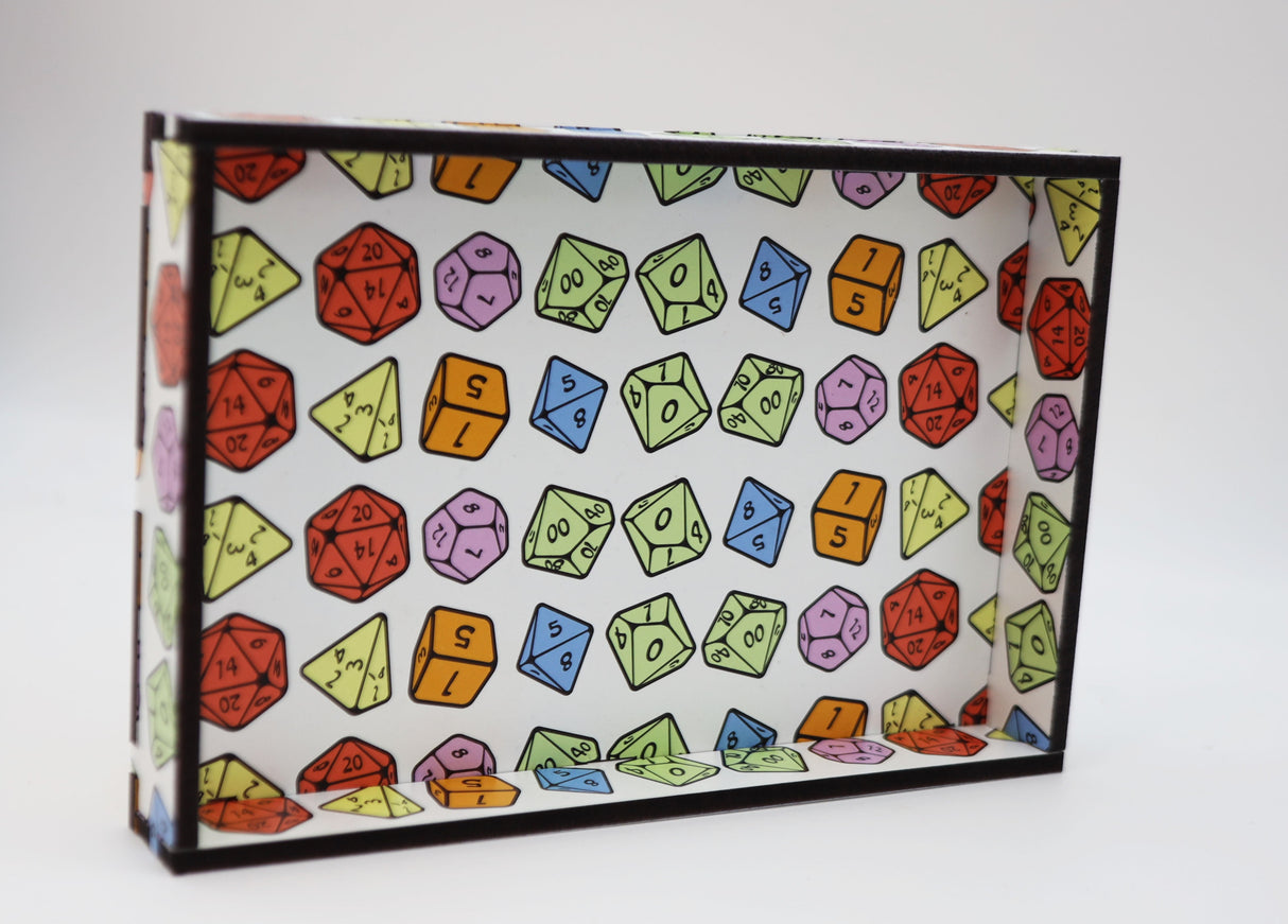 Chromatic Dice Tray - Dicefinity Dice Tray Foam Brain Games