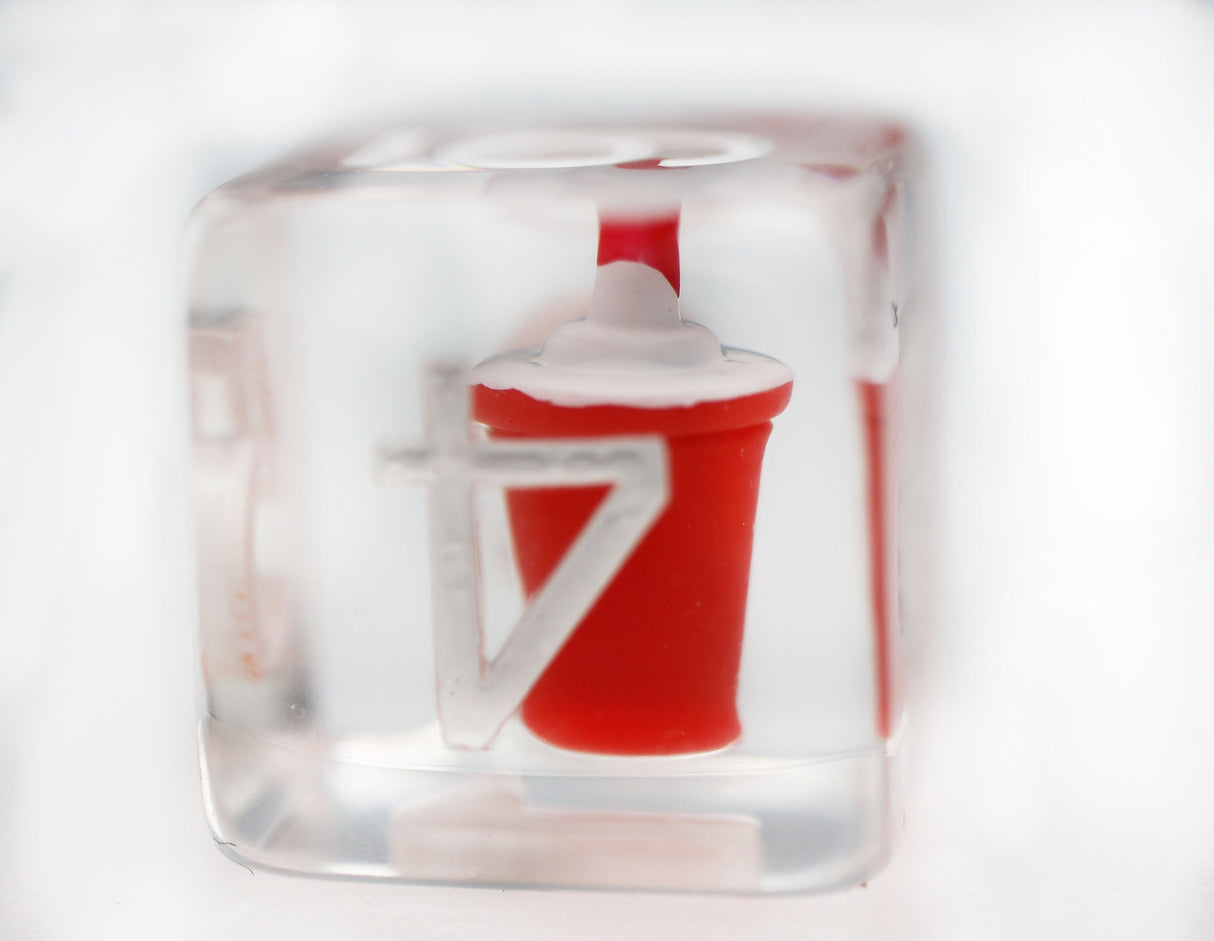 Cola RPG Dice Set Plastic Dice Foam Brain Games