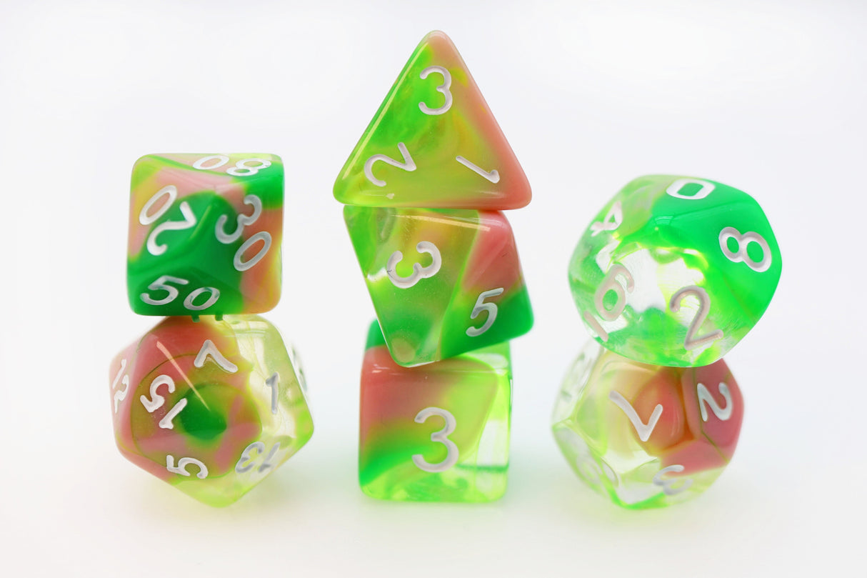 Loathing RPG Dice Set Plastic Dice Foam Brain Games