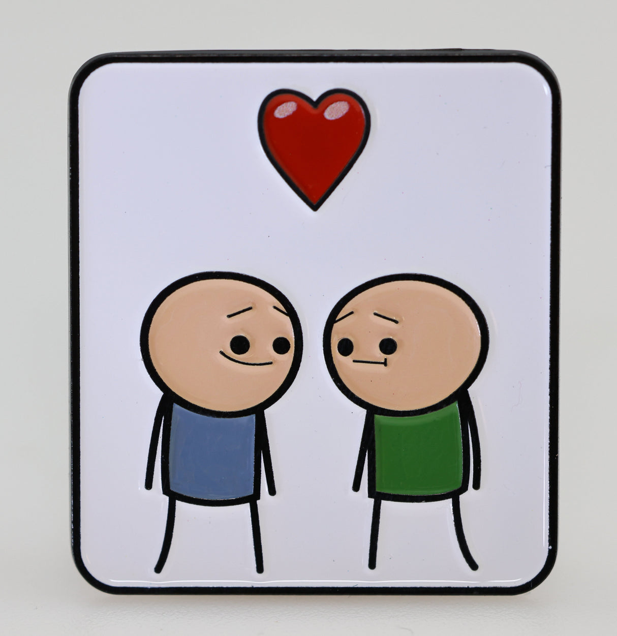 Cyanide & Happiness Pin Series 1: Heart Enamel Pin Foam Brain Games