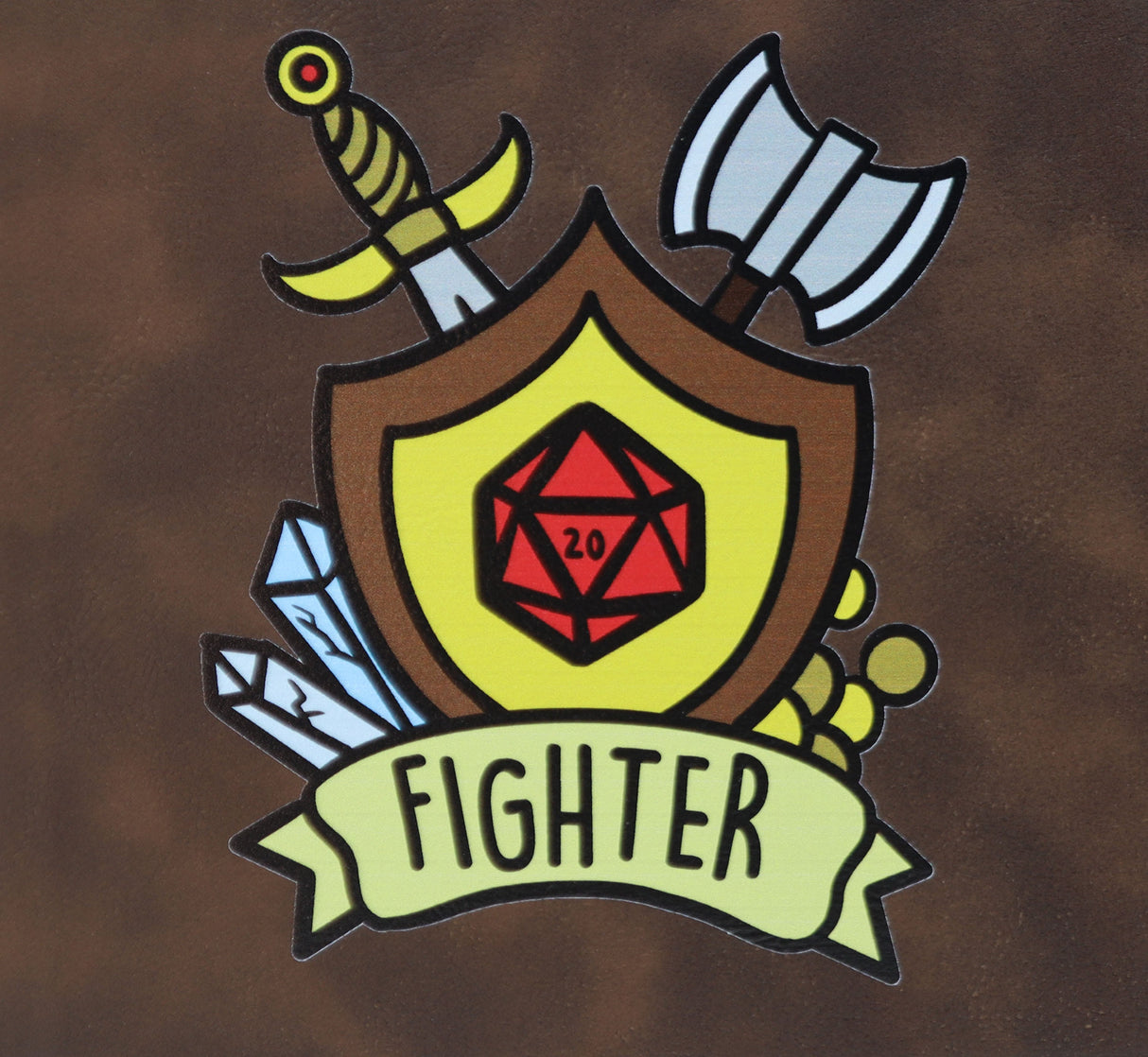 Banner Class Snap Tray: Fighter Dice Tray Foam Brain Games