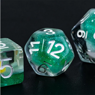 Fish Bowl RPG Dice Set Plastic Dice Foam Brain Games