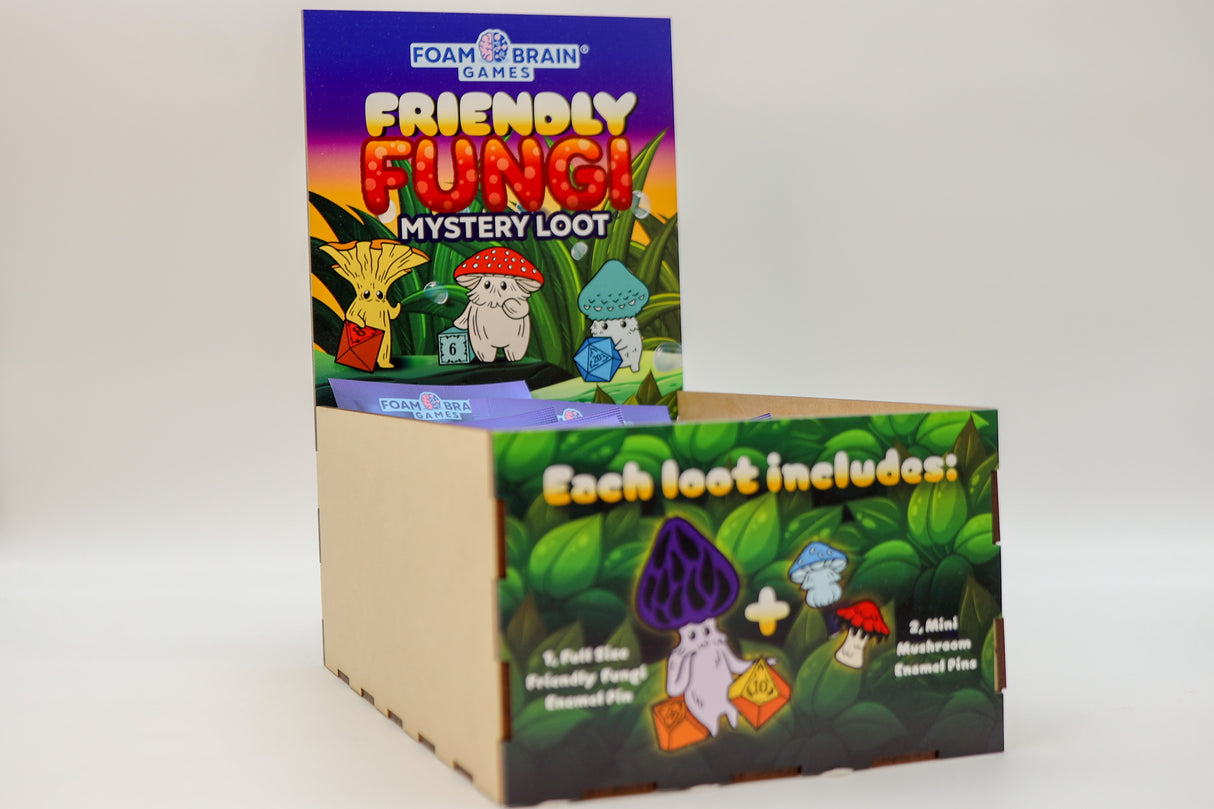 Mystery Loot: Friendly Fungi Display (Free With Purchase, See Description!)