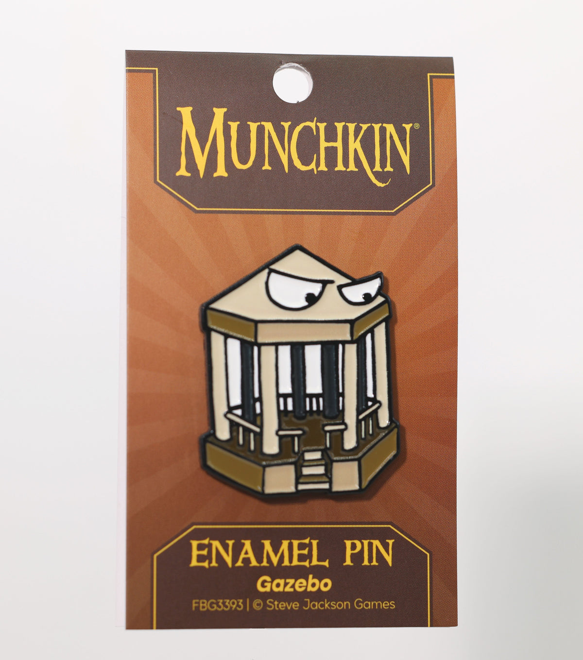 Munchkin: Gazebo Enamel Pin Enamel Pin Foam Brain Games