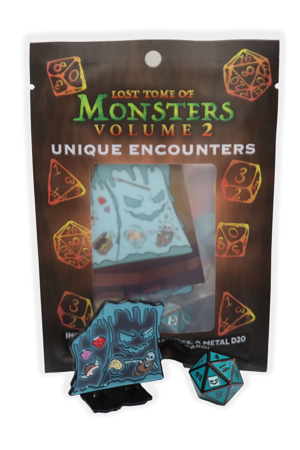 Lost Tome of Monsters: Gelly Cube Foam Brain Games