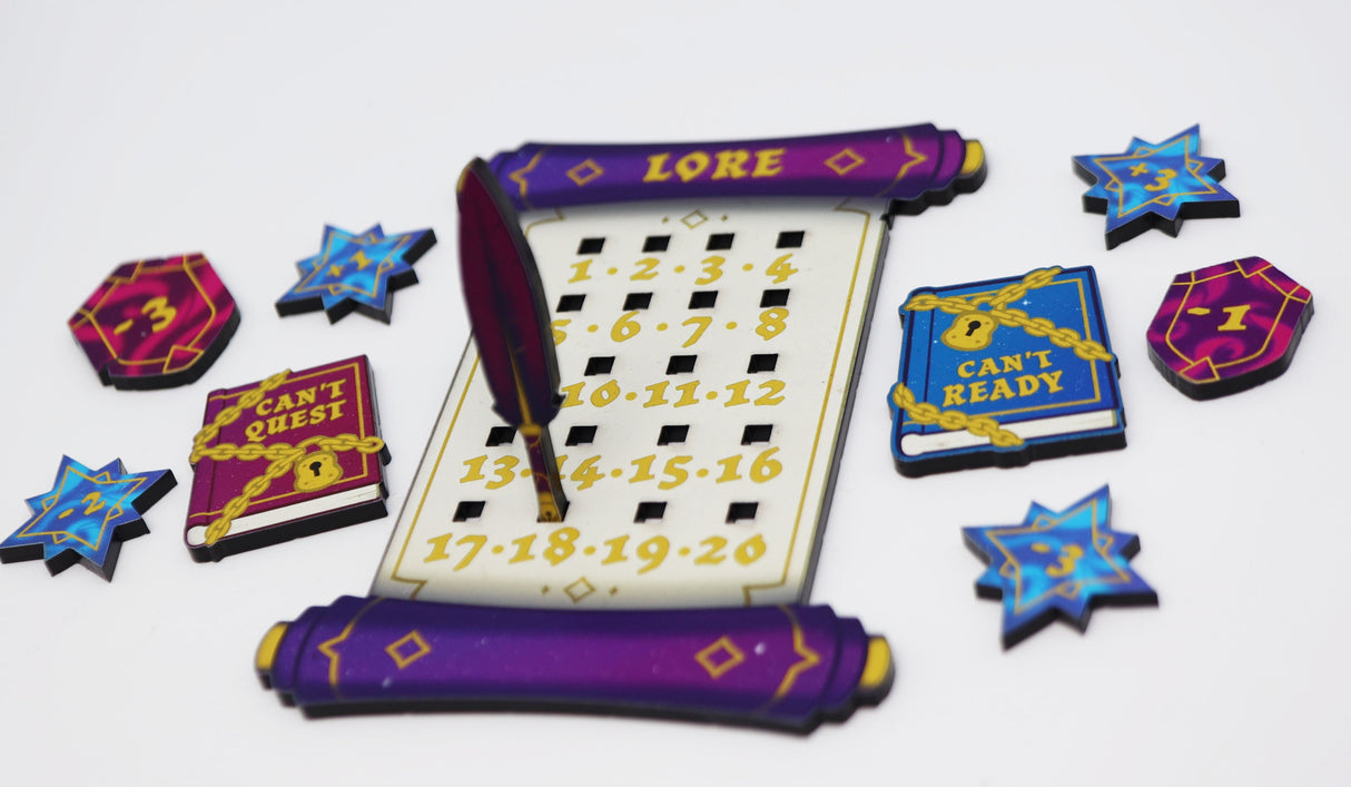 Inkwell Tracking Set - Custom Lore Counter (10 Sets)