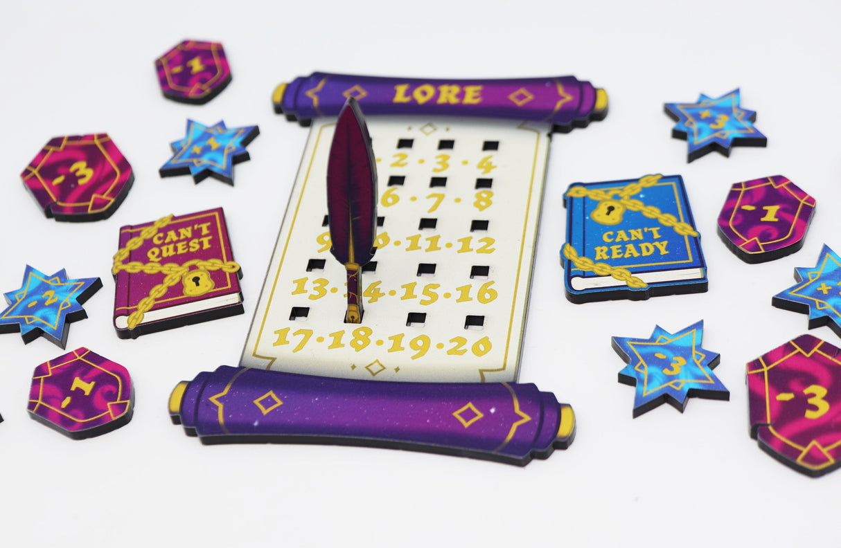 Inkwell Tracking Set - Custom Lore Counter (10 Sets)