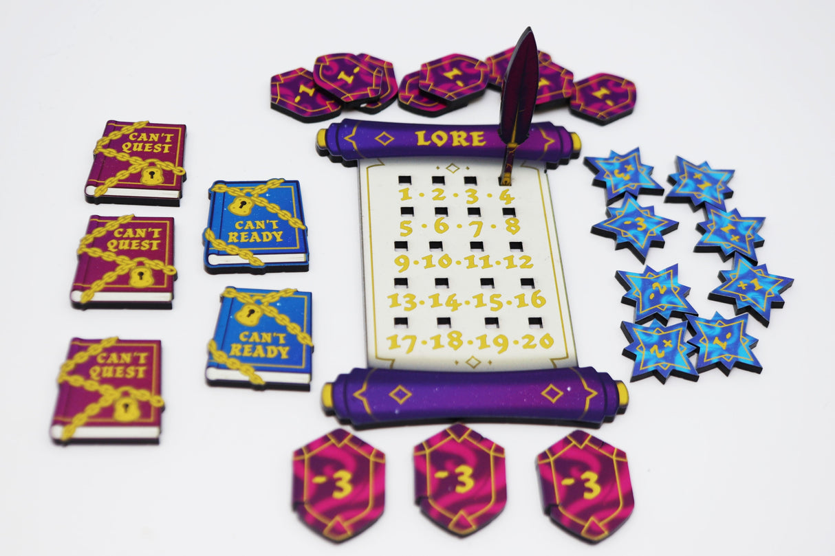 Inkwell Tracking Set - Custom Lore Counter (10 Sets)