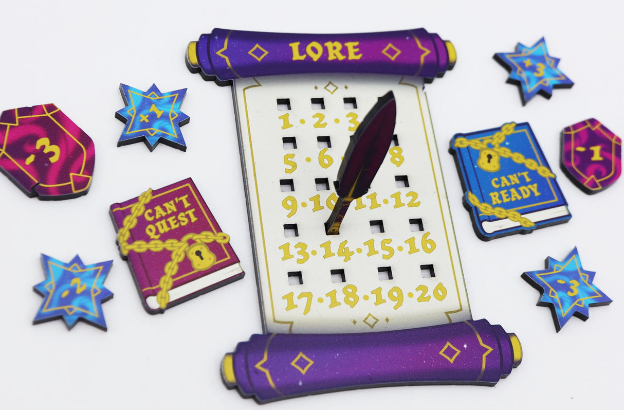 Inkwell Tracking Set - Custom Lore Counter (10 Sets)