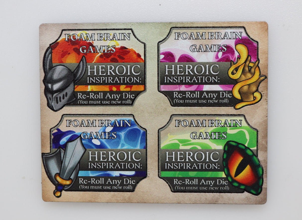 Heroic Inspiration Token Mini Sheet (30 Tokens)
