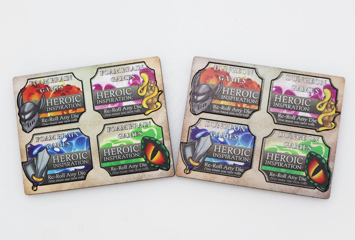 Heroic Inspiration Token Mini Sheet (30 Tokens)