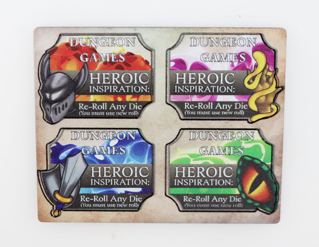 Heroic Inspiration Token Mini Sheet (30 Tokens)