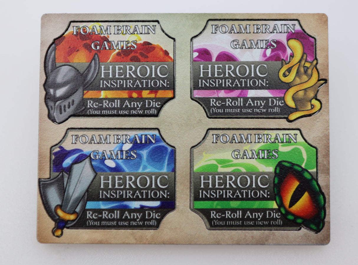 Heroic Inspiration Token Mini Sheet (30 Tokens)