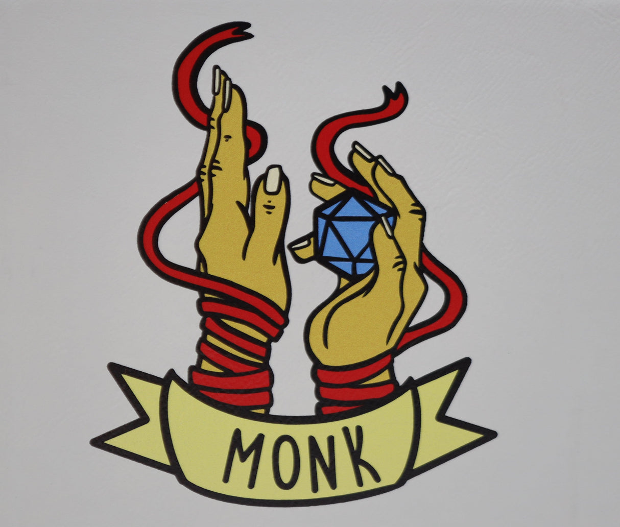 Banner Class Snap Tray: Monk Dice Tray Foam Brain Games