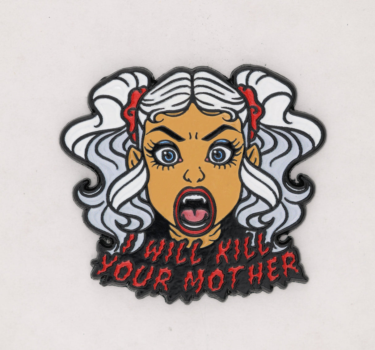 Dungeon Crawler Carl: Samantha IWKYM Enamel Pin Enamel Pin Foam Brain Games