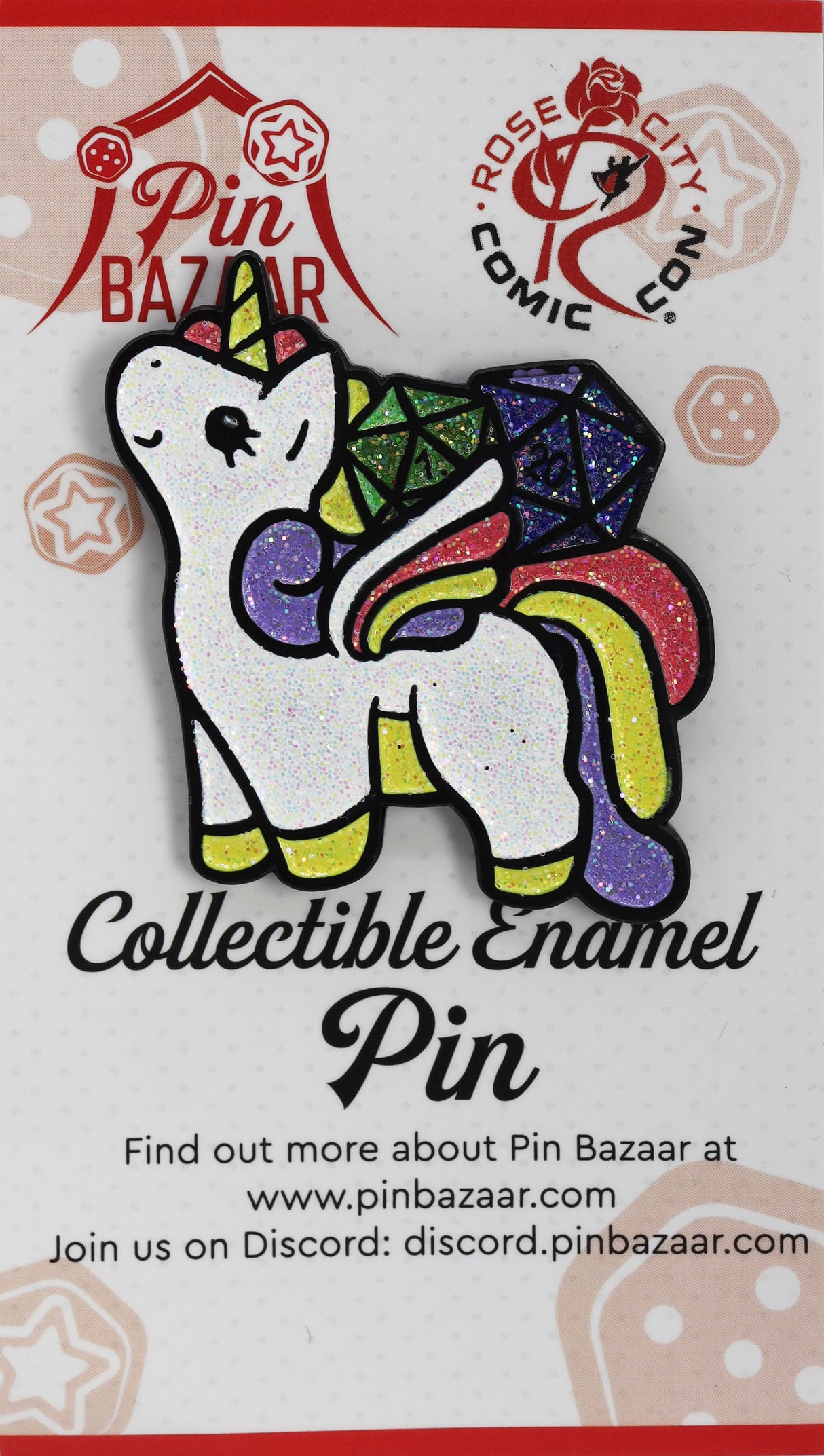 Enamel Pin: Sparkles Pony Enamel Pin Pin Bazaar