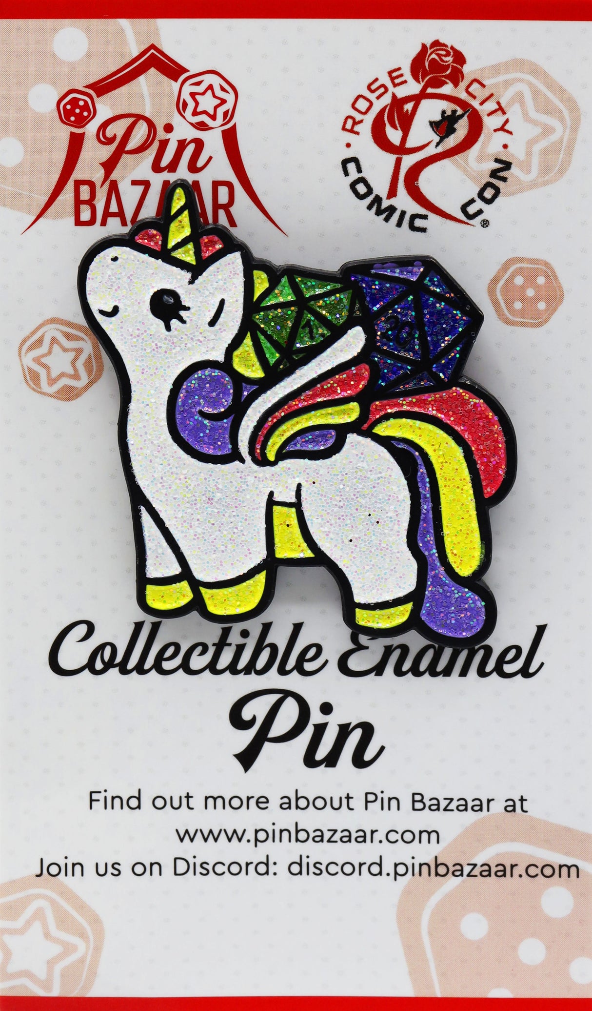 Enamel Pin: Sparkles Pony Enamel Pin Pin Bazaar