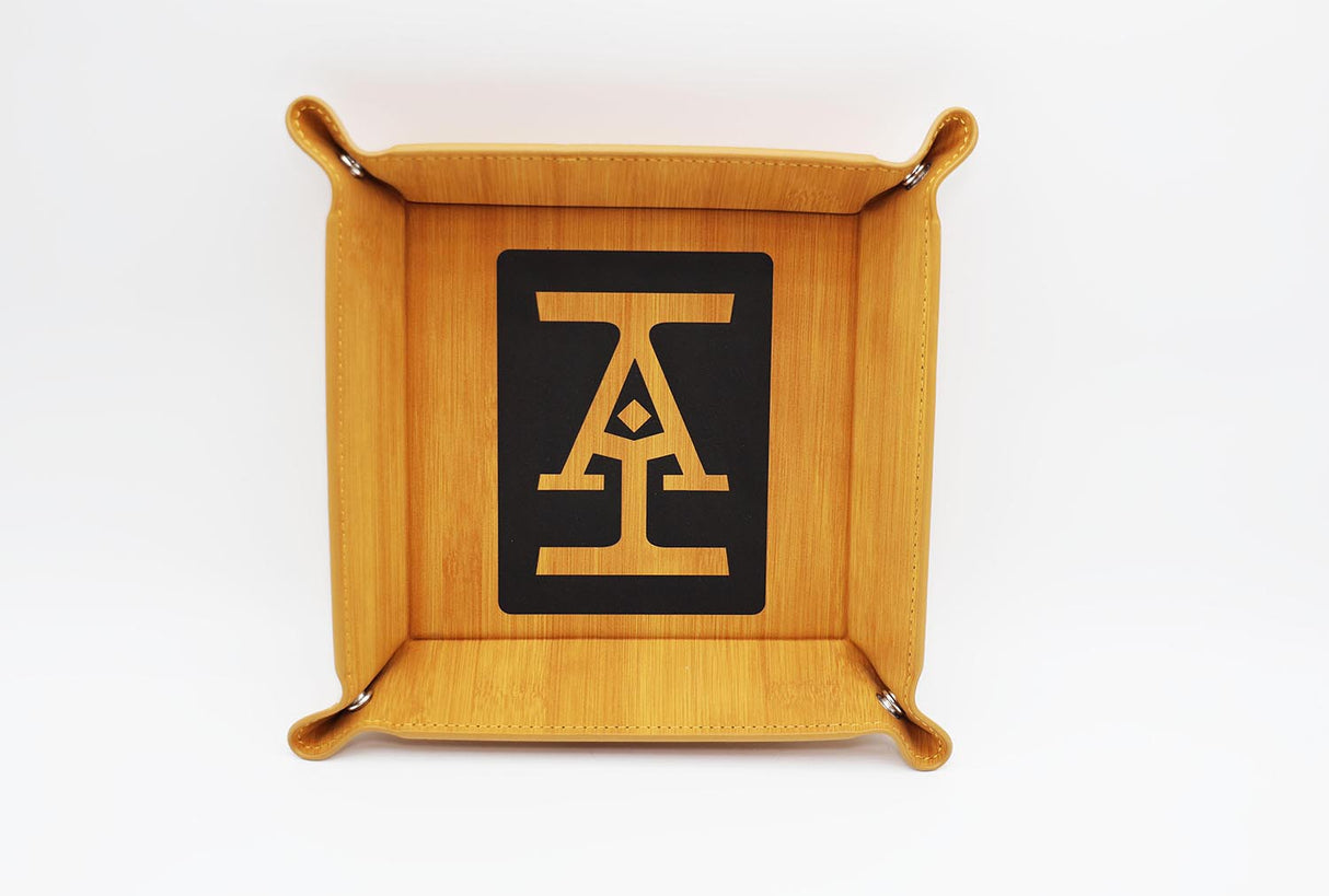 Acquisitions Inc Snap Tray: Wood Dice Tray Foam Brain Games