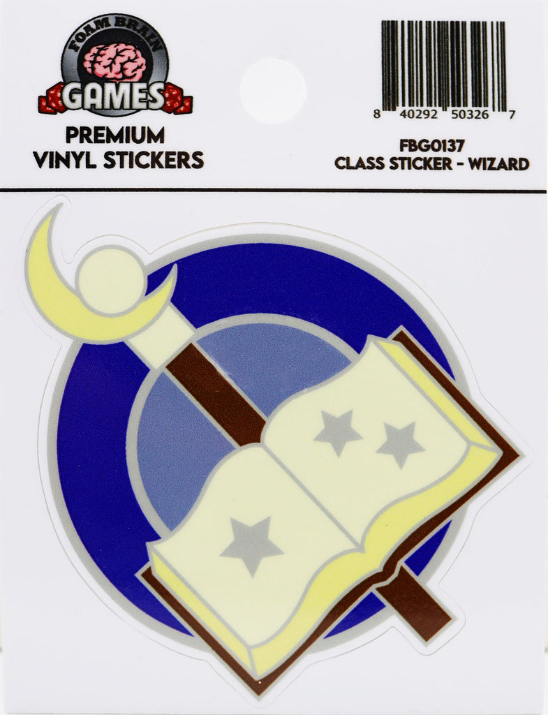 Class Sticker: Wizard Stickers Foam Brain Games