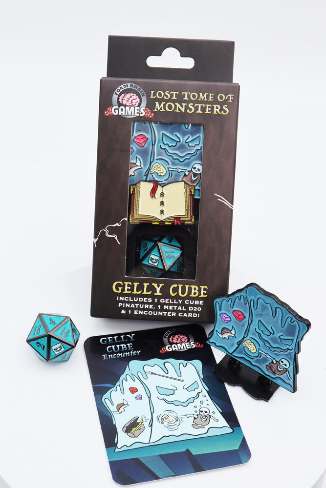 Lost Tome of Monsters - Gelly Cube  Foam Brain Games