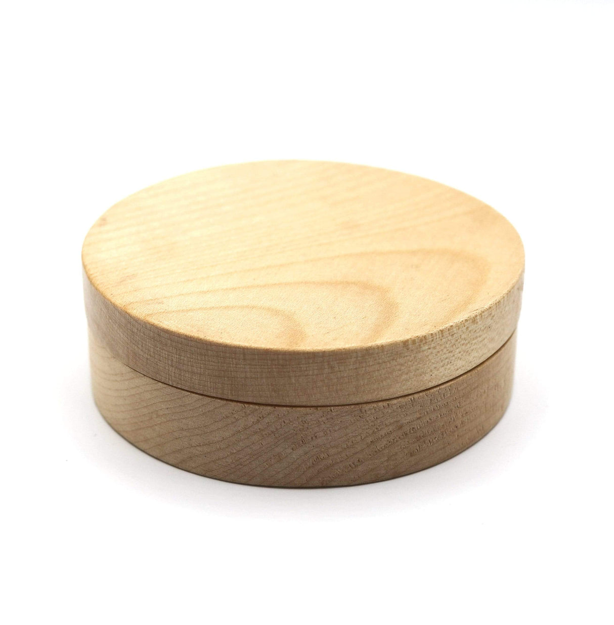 Maple Wood Dice Box (Round)
