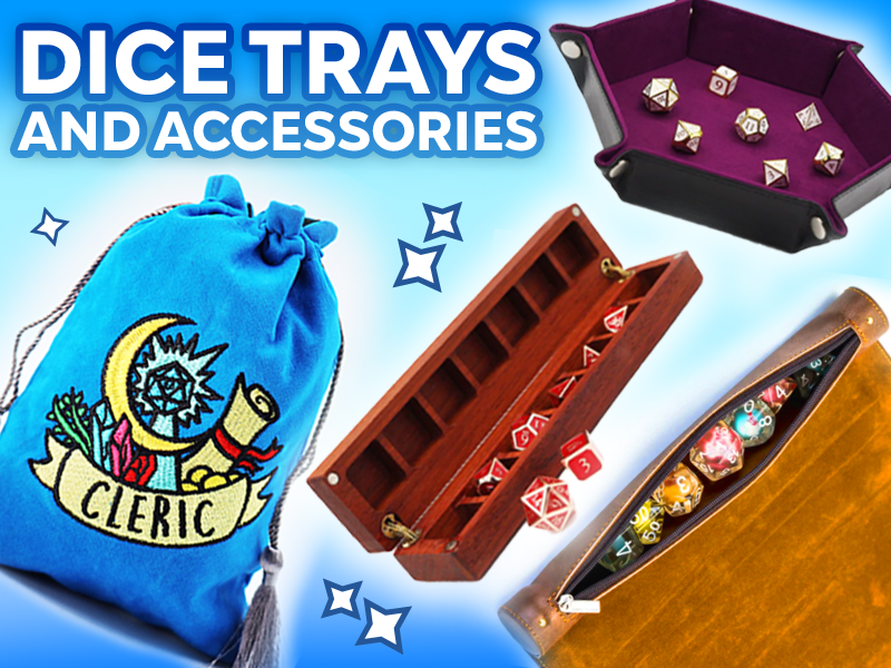 Dice Trays and Accessories