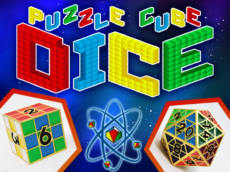 Puzzle Cube Dice