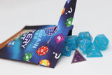 Mystery Loot: Plastic RPG Dice Set & Bonus Metal Die Plastic Dice Foam Brain Games