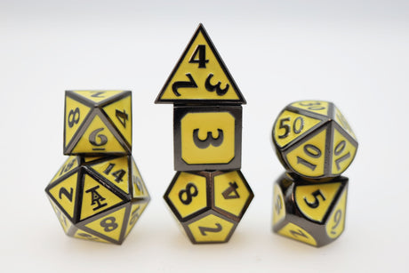 Acquisitions Inc Character Dice: Evelyn (2nd Edition) Metal Dice Foam Brain Games