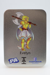 Acquisitions Inc Character Dice: Evelyn (2nd Edition) Metal Dice Foam Brain Games