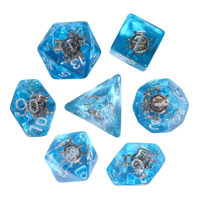 Ancient Mariner RPG Dice Set Plastic Dice Foam Brain Games