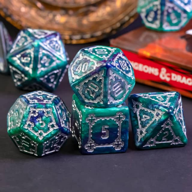 Huge Arcane Castle Dice Set - 25mm Plastic Dice Foam Brain Games