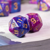 Between Dimensions RPG Dice Set Plastic Dice Foam Brain Games