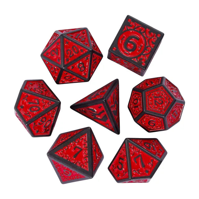 Bloodthirst RPG Dice Set Plastic Dice Foam Brain Games