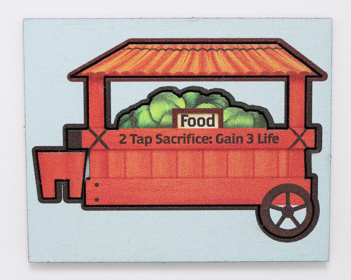 Cabbage Cart Token (36 Tokens)