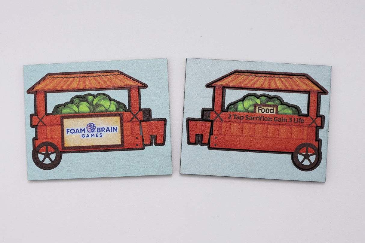 Cabbage Cart Token (36 Tokens)