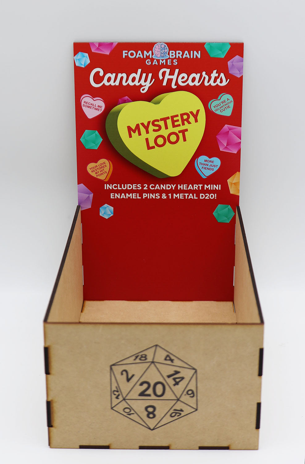 Mystery Loot: Candy Hearts 3 Display (Free With Purchase, See Description!)