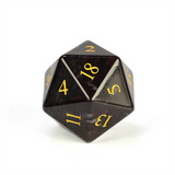 Chicken-Blood Stone - Gemstone Engraved with Gold Stone Dice Foam Brain Games