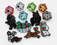 Cozy Cryptids Complete Set Mystery Loot Foam Brain Games