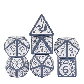 Crisp Blizzard RPG Dice Set Plastic Dice Foam Brain Games