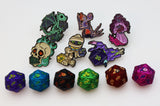 Mystery Loot: Critters of the Crypt Metal Dice Foam Brain Games