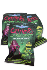 Mystery Loot: Critters of the Crypt Metal Dice Foam Brain Games